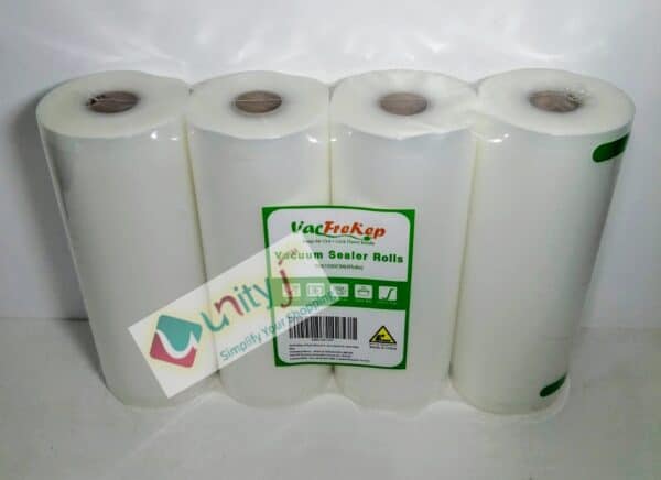 Unityj Uk Kitchen Appliances Food Vacuum Sealer Bags Rolls, 4Pack 20x1500cm 1918