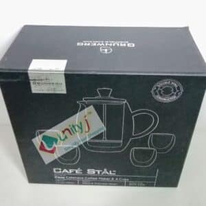 Unityj Uk Kitchen Appliances Grunwerg Café Stål Double Wall Thermal 1915