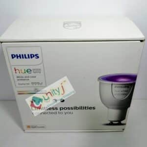 Unityj Uk Lighting Philips 3 Light Smart Bulb Starter Kit + Communication Bridge, White And Colour 1 145