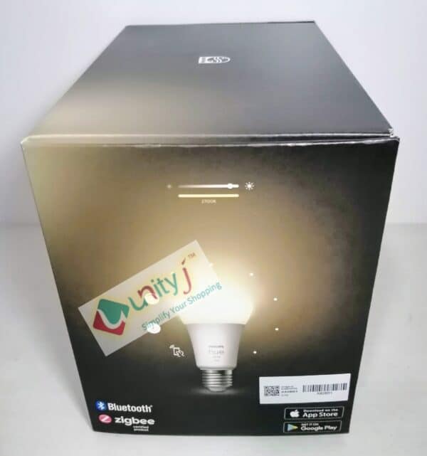 Unityj Uk Lighting Philips Hue White Smart Light Bulb Starter Kit 1 155