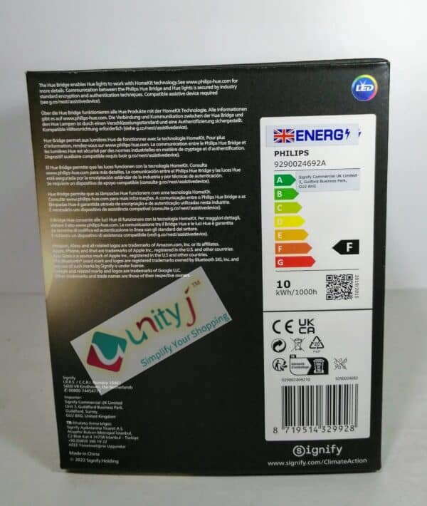 Unityj Uk Lighting Philips Hue White Smart Light Bulb Starter Kit 2 156