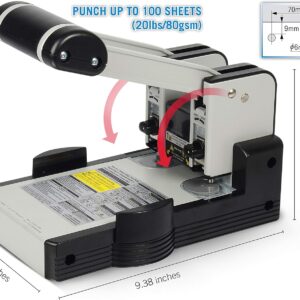 Unityj Uk Office Carl MFG Heavy Duty 2 Hole Punch 6 519