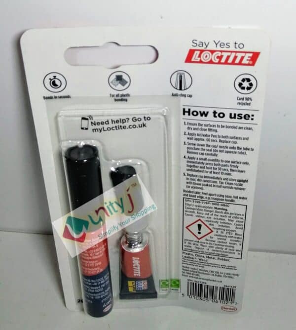 Unityj Uk Office Loctite Super Glue All Plastics 1 532