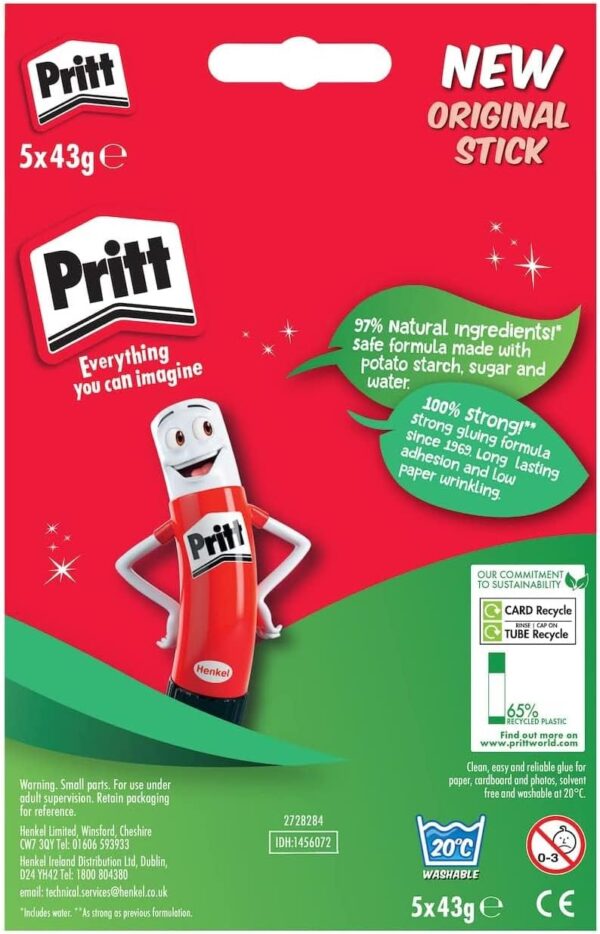 Unityj Uk Office Pritt Stick Glue 1 542