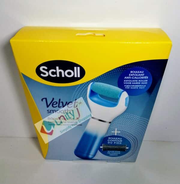Unityj Uk Beauty Scholl Velvet Smooth Electric Foot File With Marine Minerals 763