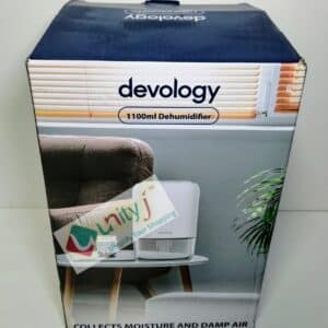 Unityj Uk Appliances Devology Mini Portable Dehumidifier 1100ml 2 795