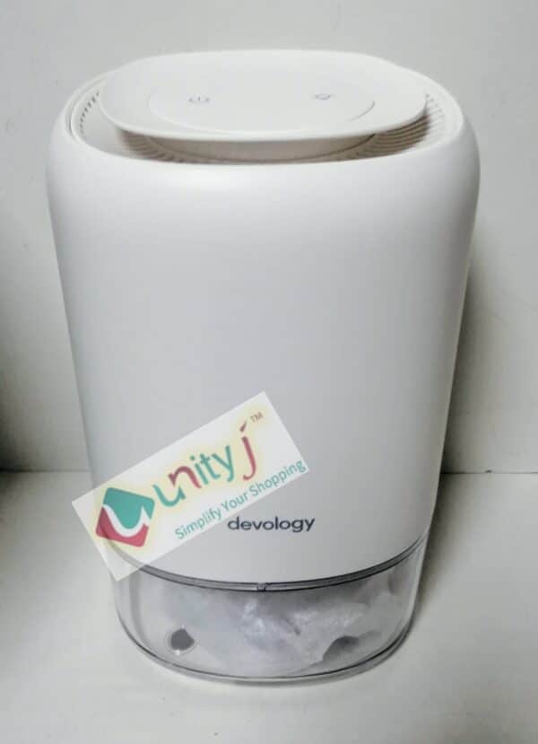 Unityj Uk Appliances Devology Mini Portable Dehumidifier 1100ml 793