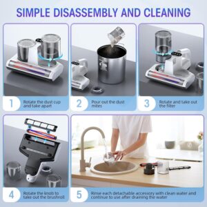 Unityj Uk Appliances MEQATS Mattress Vacuum Cleaner 5 778