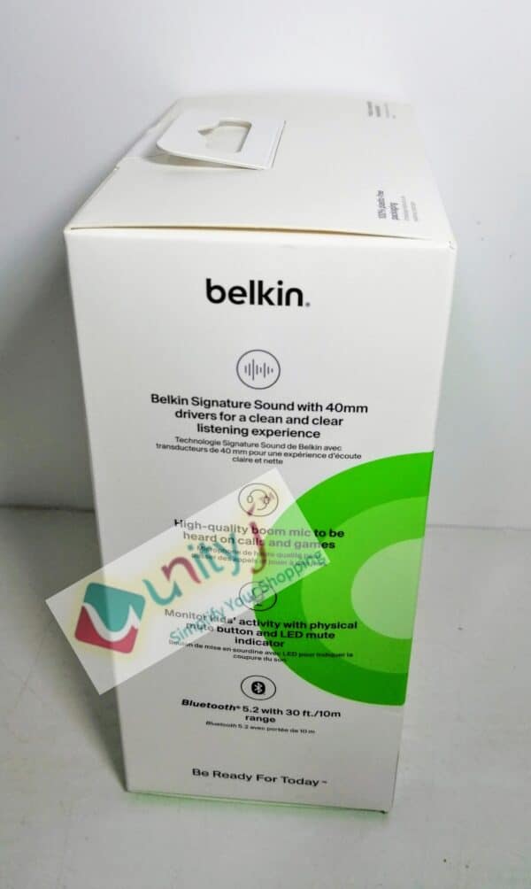 Unityj Uk Audio Video Belkin SoundForm Inspire Wireless Over Ear Headset 2 402