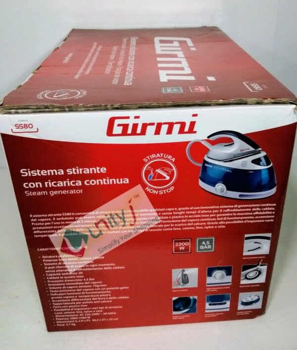 Unityj Uk Household Girmi SS80 Ironing System 1 623