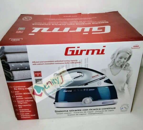 Unityj Uk Household Girmi SS80 Ironing System 622