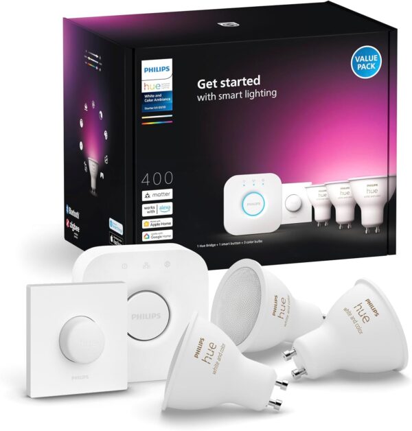 Unityj Uk Household Philips Hue Starter Kit 637