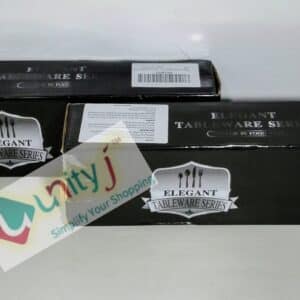 Unityj Uk Kitchen MEQATS 32 Piece Stainless Steel Cutlery Set 101