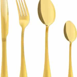 Unityj Uk Kitchen MEQATS 32 Piece Stainless Steel Cutlery Set 105
