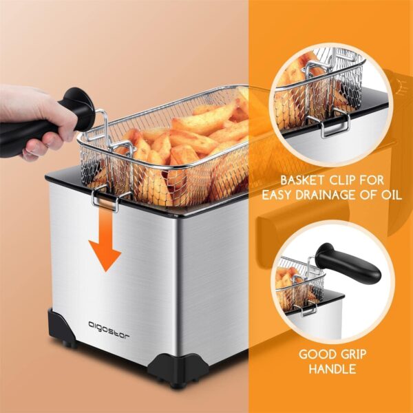 Unityj Uk Kitchen Appliances Aigostar Deep Fat Fryer 3 1967