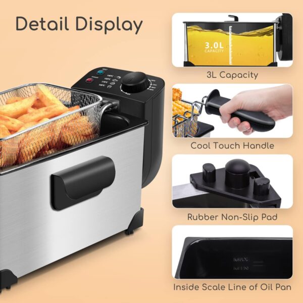 Unityj Uk Kitchen Appliances Aigostar Deep Fat Fryer 4 1966