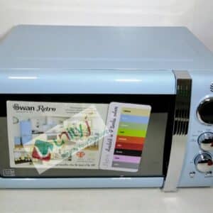 Unityj Uk Kitchen Appliances Swan Digital 800W Retro Microwave 1977