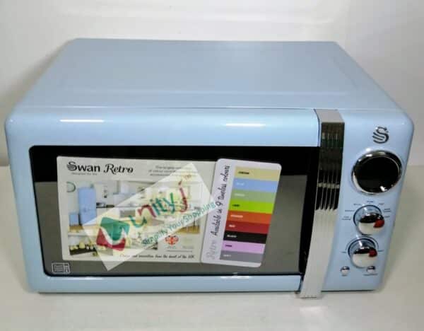 Unityj Uk Kitchen Appliances Swan Digital 800W Retro Microwave 1977