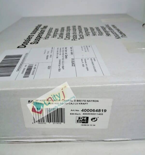 Unityj Uk Office Elba 400064819 Kio Box Of 50 Drawer Hanging Folders 240 X 370 Mm 1 583