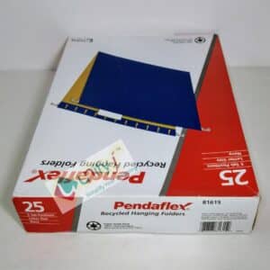 Unityj Uk Office Pendaflex Hanging File Folders, Recycled, Letter Size, Navy 1 612