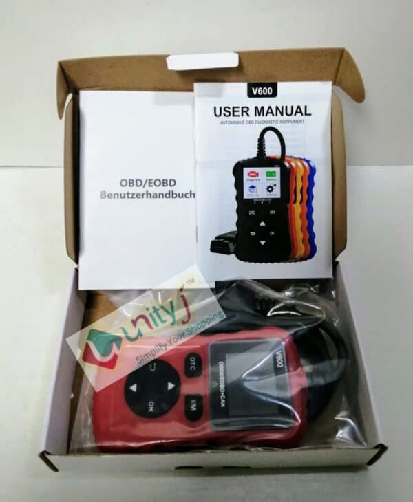 Unityj Uk Automotive Parts Accessories IKiKin OBD2 Diagnostic Device RED V600 134