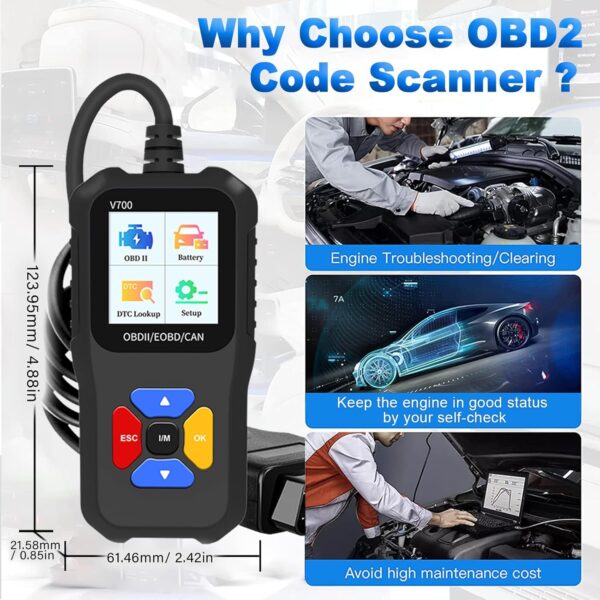 Unityj Uk Automotive Parts Accessories IKiKin OBD2 Diagnostic Tool 3 119