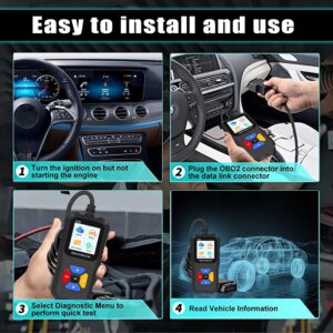 Unityj Uk Automotive Parts Accessories IKiKin OBD2 Diagnostic Tool 5 117