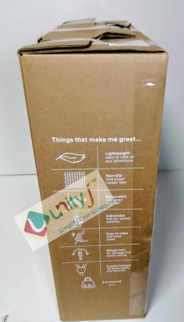 Unityj Uk Baby APRAMO FLIPPA Dining Booster Chair Grey 2 476