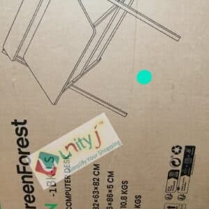 Unityj Uk Computers GreenForest Folding Desk, Black 1 1936