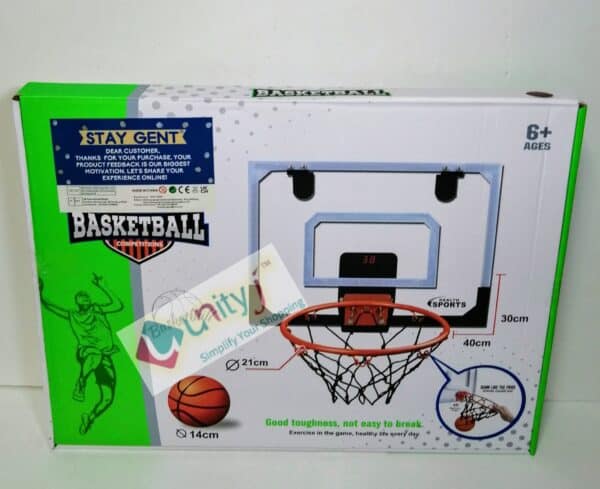 Unityj Uk Sports STAY GENT Mini Basketball Hoop 140