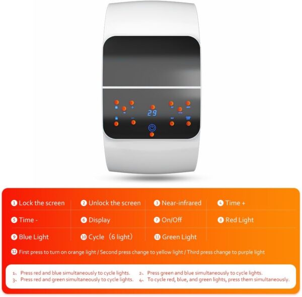 Unityj Uk Beauty Bestqool LED Face Light 4 792