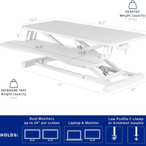 Unityj Uk Computers VIVO Stand Up Desk Converter 1 1953
