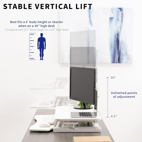 Unityj Uk Computers VIVO Stand Up Desk Converter 2 1952