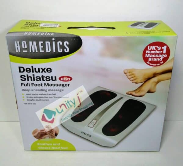 Unityj Uk Health HoMedics Deluxe Shiatsu Foot Massager 623