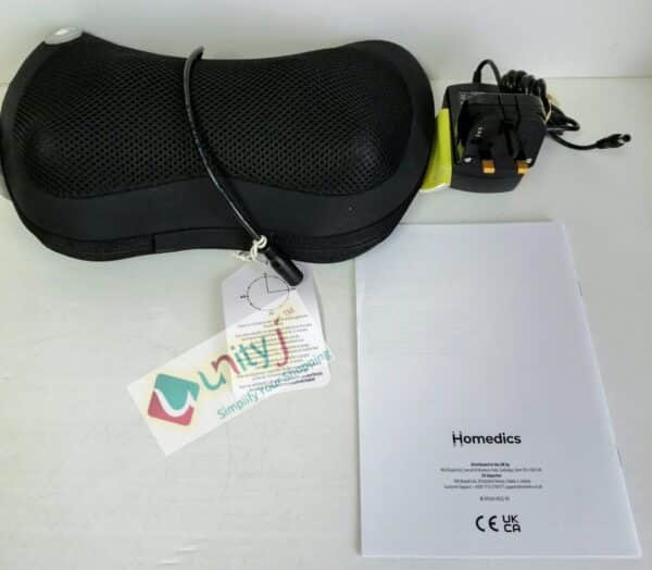 Unityj Uk Health HoMedics Shiatsu Massage Pillow With Deep Heat 2 619