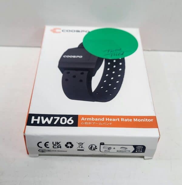 Unityj Uk Health Used COOSPO Armband Heart Rate Monitor HW706 2 581