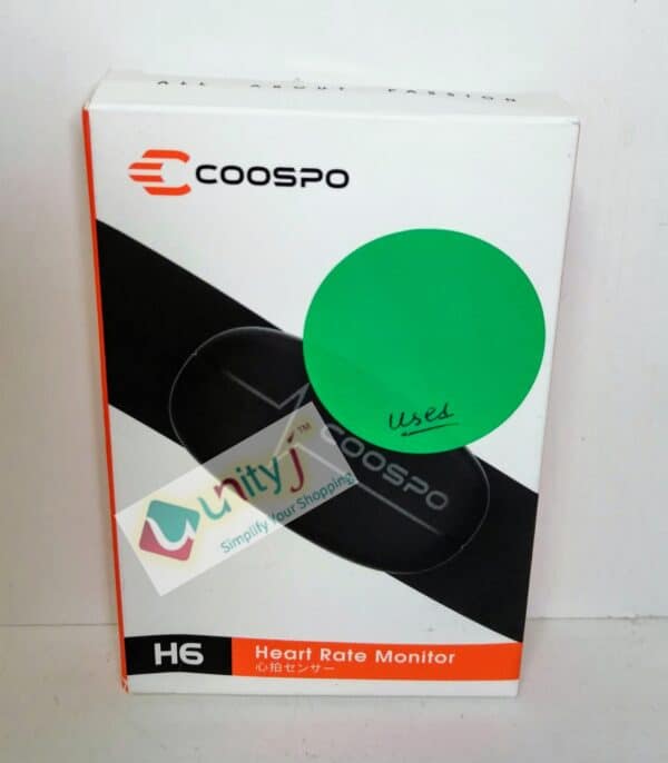 Unityj Uk Health Used COOSPO Heart Rate Monitor Chest Strap H6 600