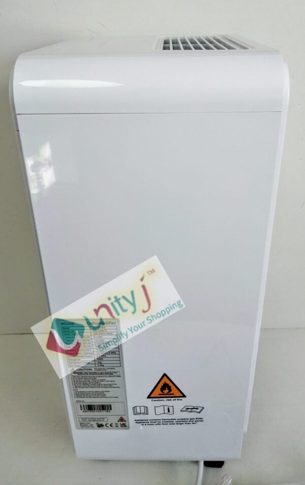 Unityj Uk Appliances EcoAir DC12 MK3 Dehumidifier 12LDay 1 863