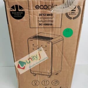 Unityj Uk Appliances EcoAir DC12 MK3 Dehumidifier 12LDay 2 864