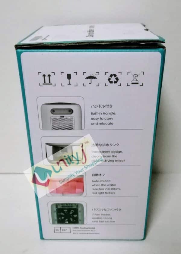 Unityj Uk Appliances MEQATS Dehumidifier 1000ml Small Dehumidifier 2 877