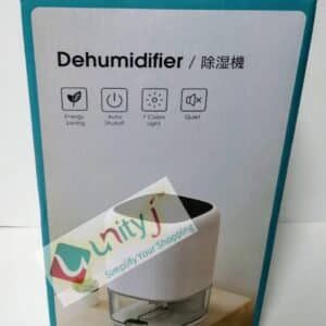 Unityj Uk Appliances MEQATS Dehumidifier 1000ml Small Dehumidifier 875