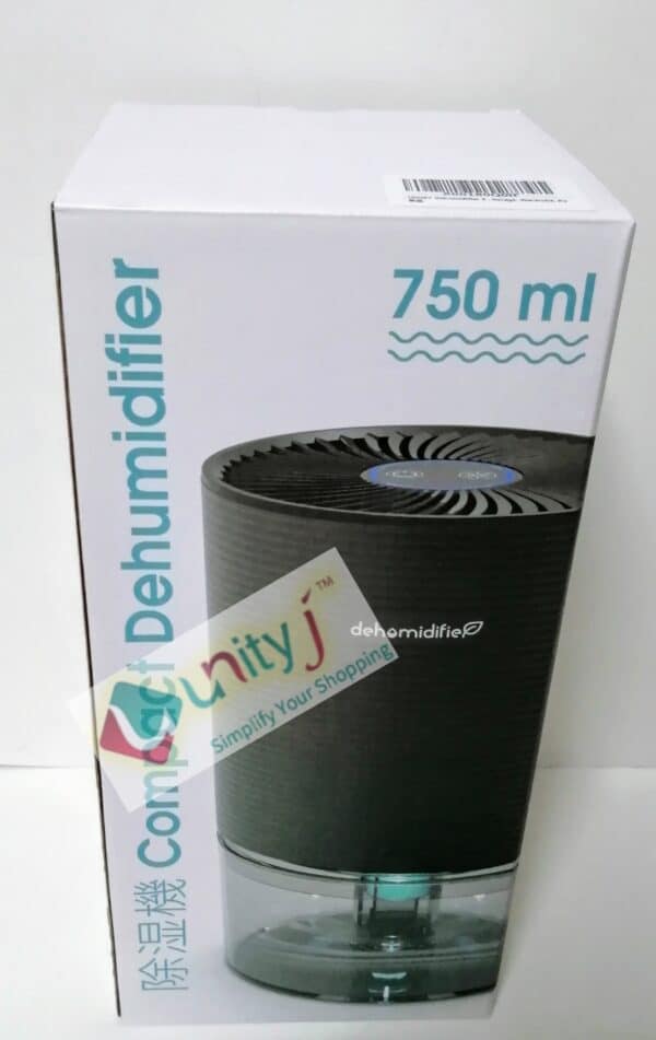 Unityj Uk Appliances MEQATS Dehumidifier Small Dehumidifiers Black 866