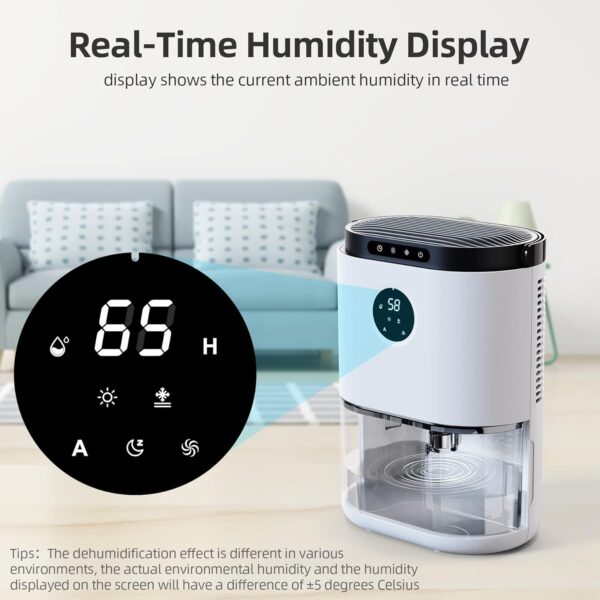 Unityj Uk Appliances MEQATS Electric Mini Dehumidifier 4 892