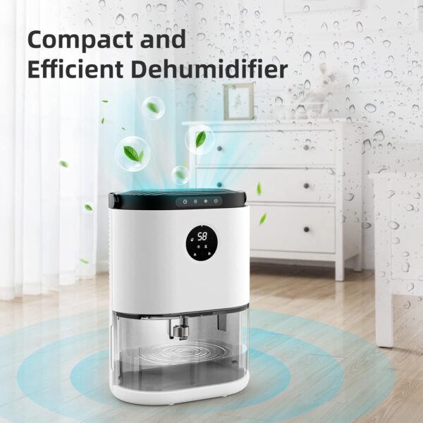 Unityj Uk Appliances MEQATS Electric Mini Dehumidifier 5 891