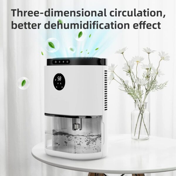 Unityj Uk Appliances MEQATS Electric Mini Dehumidifier 7 889