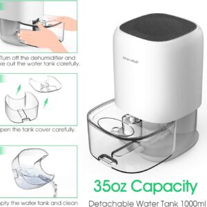 Unityj Uk Appliances MEQATS Small Electric Dehumidifier 5 880