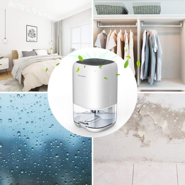 Unityj Uk Appliances MEQATS Small Electric Dehumidifier 6 879