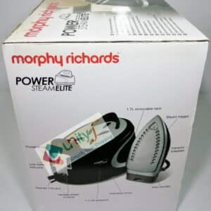 Unityj Uk Appliances Morphy Richards 42221 Elite Iron Steam Generator In Black 1 898