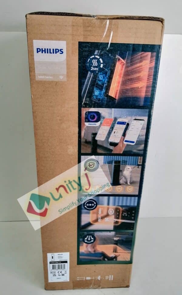 Unityj Uk Appliances PHILIPS Ceramic Fan Heater 5000 Series 1 839