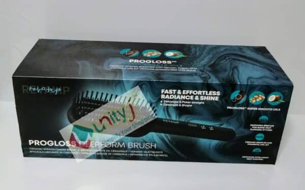 Unityj Uk Beauty REVAMP Progloss Deep Form Ceramic Straightening Brush 1 815